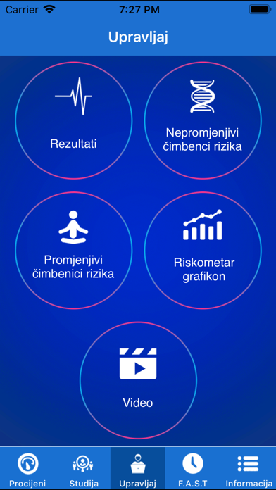 Stroke RiskoMeter Pro Croatian screenshot 4