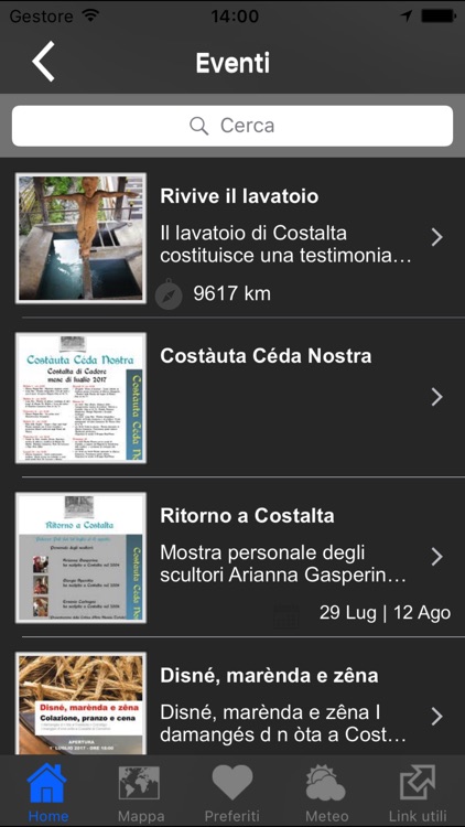 costaltApp - App del Comelico