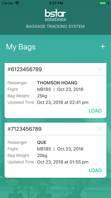 BStar Baggage Tracking System screenshot 4