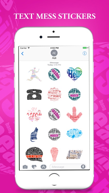 Text Message Stickers