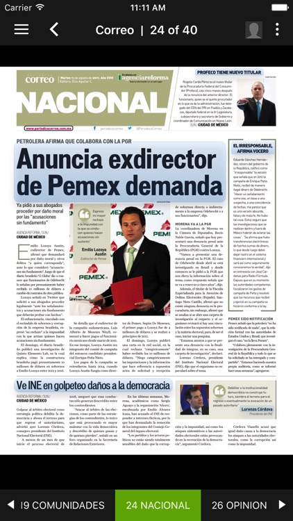 Periódico Correo