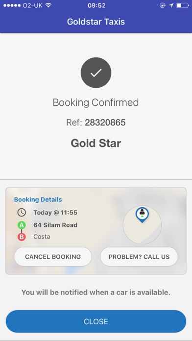 Goldstar Taxis Stevenage screenshot 4