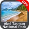 Abel Tasman coverage resident in the app
