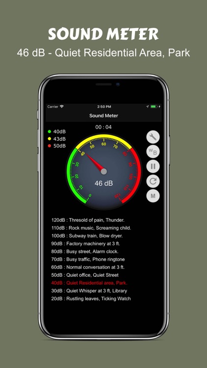 Decible Sound Analyzer screenshot-3