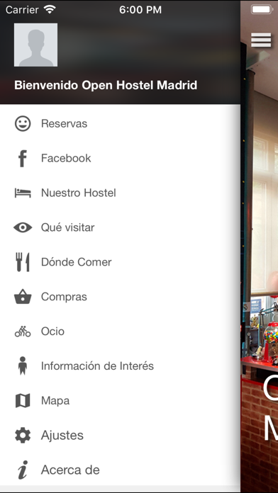 Open Hostel Madrid screenshot 2