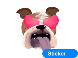 Have you ever expressed your mood with bulldog stickers