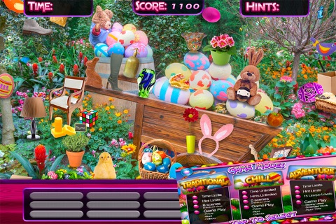 Hidden Objects Easter Gardens - náhled
