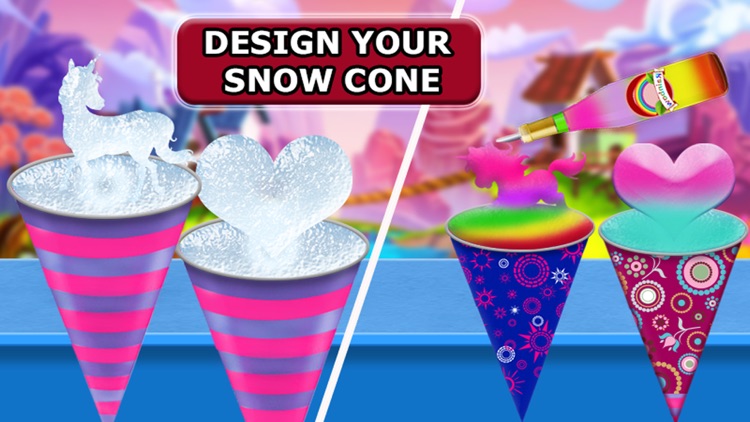 Snow Rainbow Ice Cone Maker screenshot-3