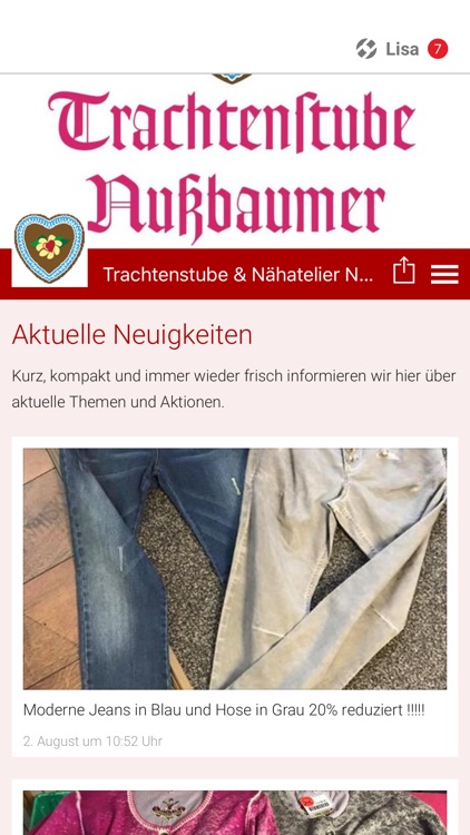 Trachtenstube Nußbaumer