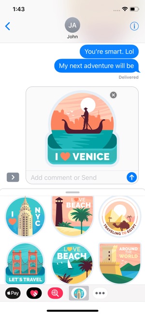 Travel Check-in Stickers(圖2)-速報App