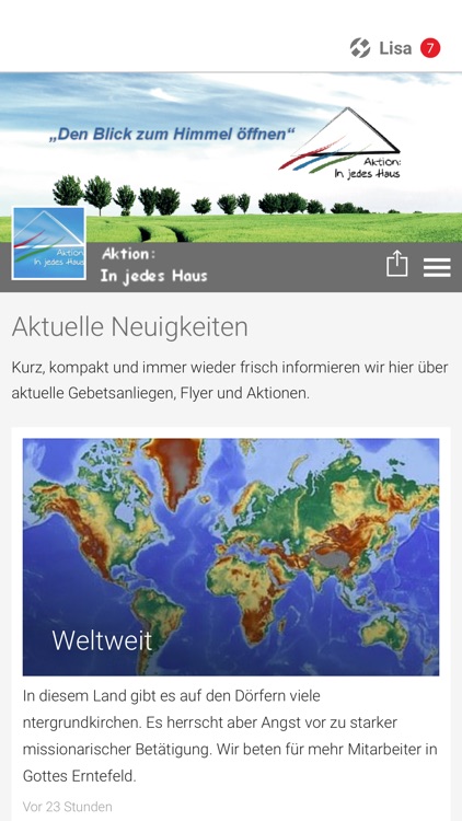 AJH - Aktion: In jedes Haus