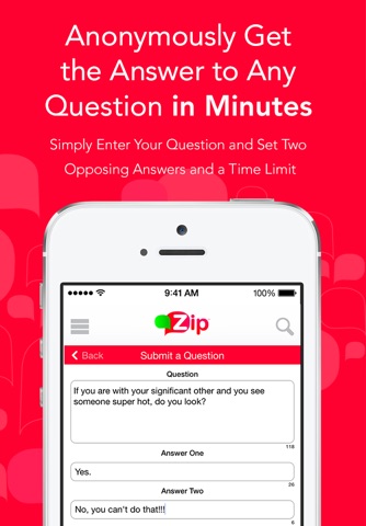 Zip - The Question Answer App screenshot 2