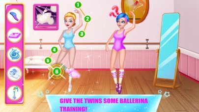 Twin Sisters Ballerina Dance screenshot 2