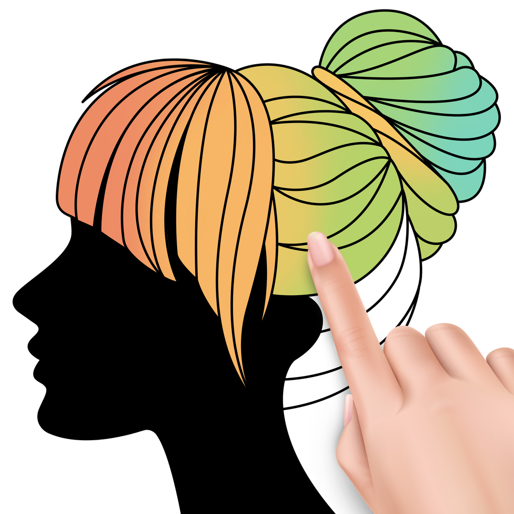 Color Therapy Coloring Number App Icon