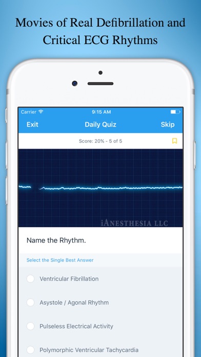 How to cancel & delete ACLS Exam Review - Test Prep for Mastery from iphone & ipad 1