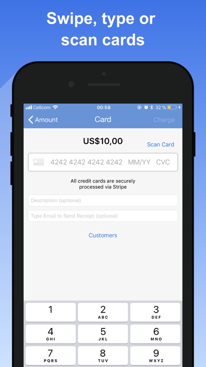 Charge - Stripe Card Payments