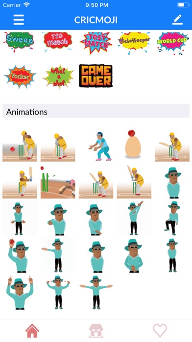 IPL Cricket Emoji Stickers screenshot 2