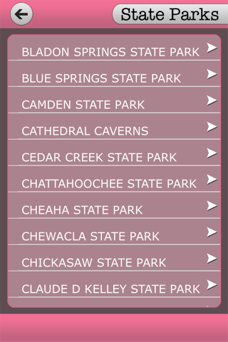 Alabama - State Parks Guide screenshot 4