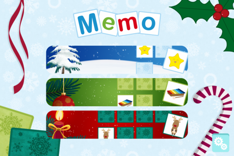 Christmas Memo Game screenshot 2