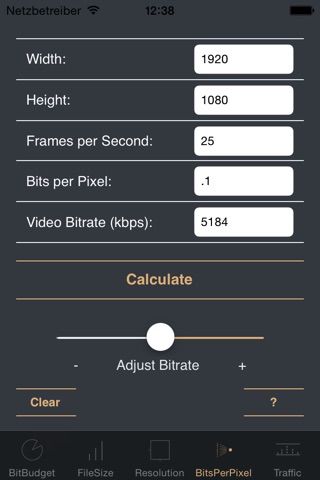 VidBitCalc screenshot 4