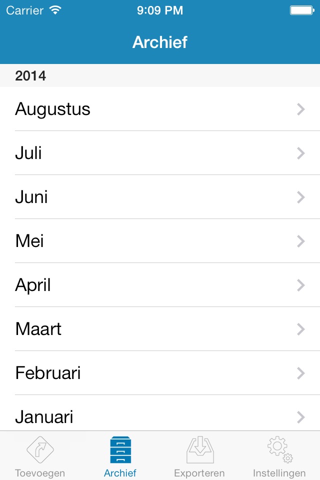 RitReg - Kilometerregistratie screenshot 2