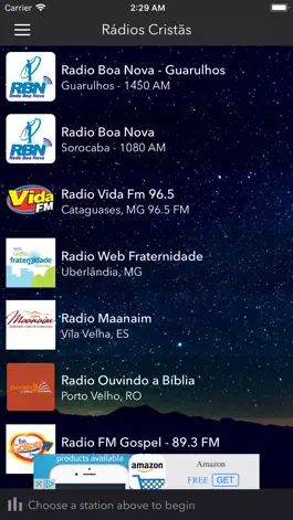 Game screenshot Rádios Cristãs apk