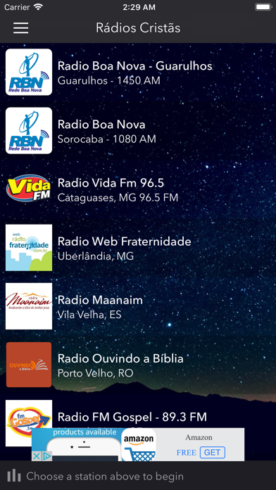 Rádios Cristãs screenshot 2