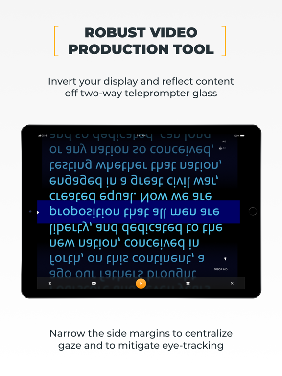 PromptSmart Pro - Teleprompter Screenshots