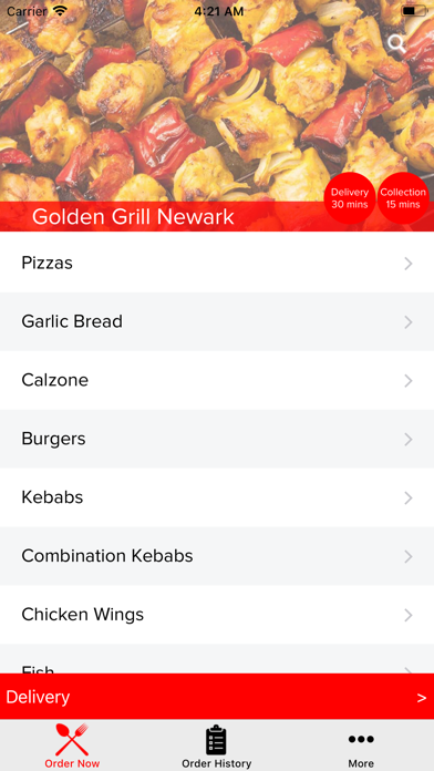 Golden Grill Newark screenshot 2