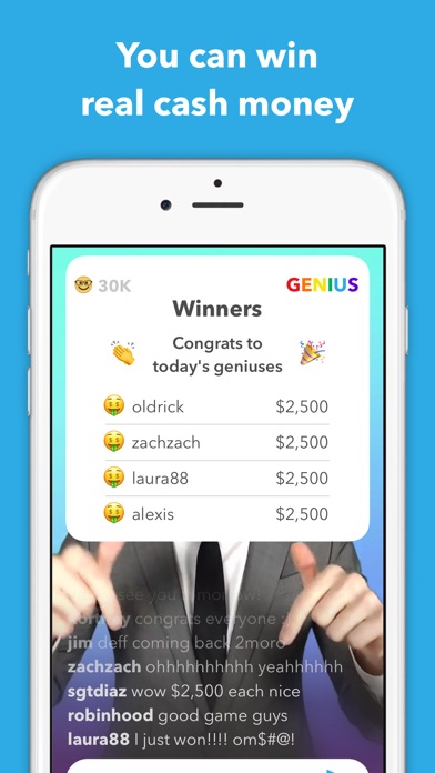 Genius - Live Quiz Game Show screenshot 3