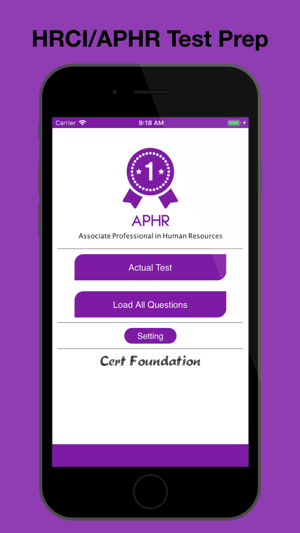 APHR/HRCI Test Prep(圖1)-速報App