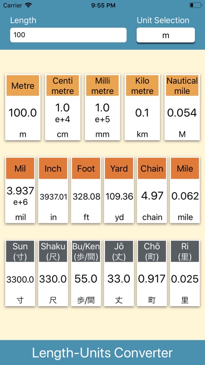 Length-Units Converter