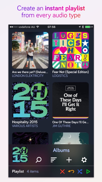 Harken Music and Podcast Player for iPhone