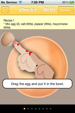 iOmelet screenshot 2