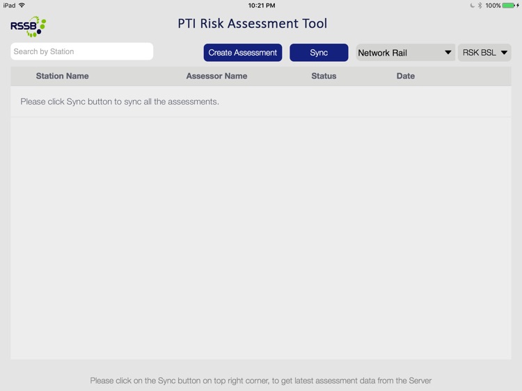 PTI Risk Assessment Tool