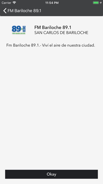 FM Bariloche 89.1