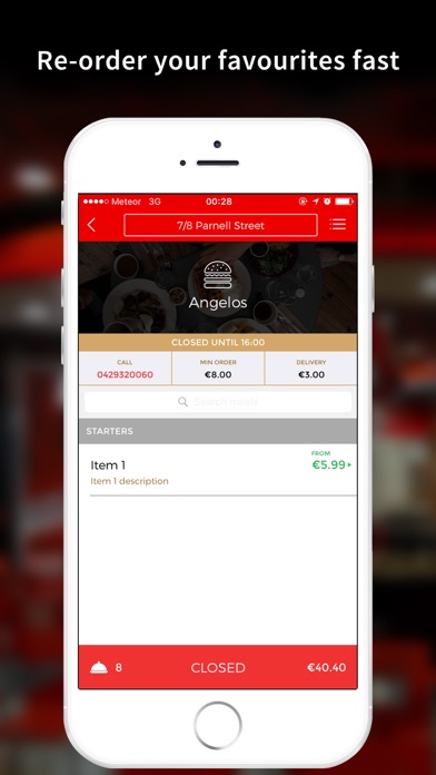 How to cancel & delete Angelos Dundalk Takeaway from iphone & ipad 3