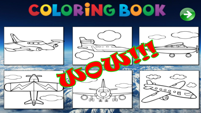 How to cancel & delete Happy Coloring of Plane Game from iphone & ipad 1