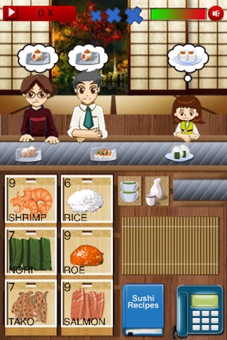 Roll Sushi Chef Cooking Food screenshot 4