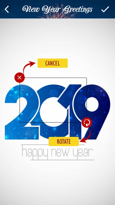 New Year 2019 Greetingsのおすすめ画像2