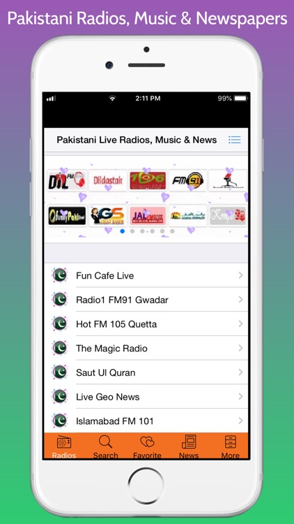 Pakistani Radios, Music & News screenshot-8