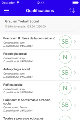 Academic Mobile EINA screenshot 3