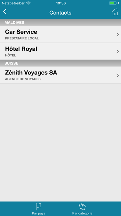 Zénith Voyages screenshot 4