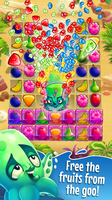 Nibblers - Fruit Match Puzzle Screenshot 3