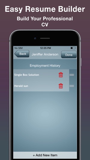 Easy Resume Builder : CV Maker(圖8)-速報App