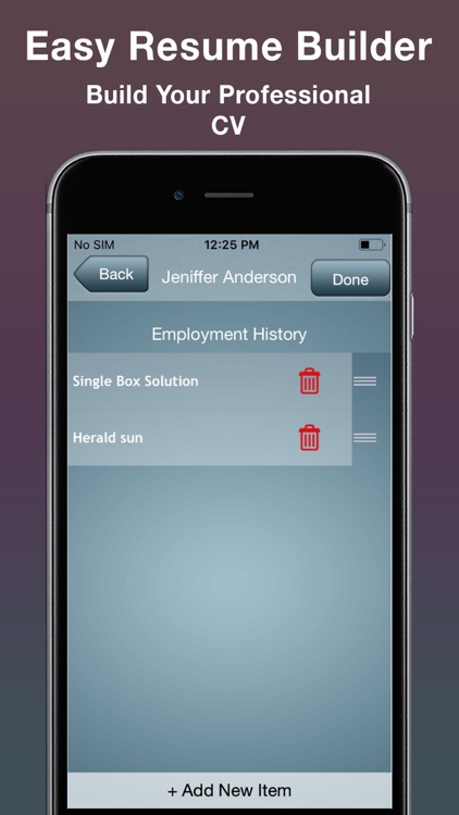 Easy Resume Builder : CV Maker screenshot-7