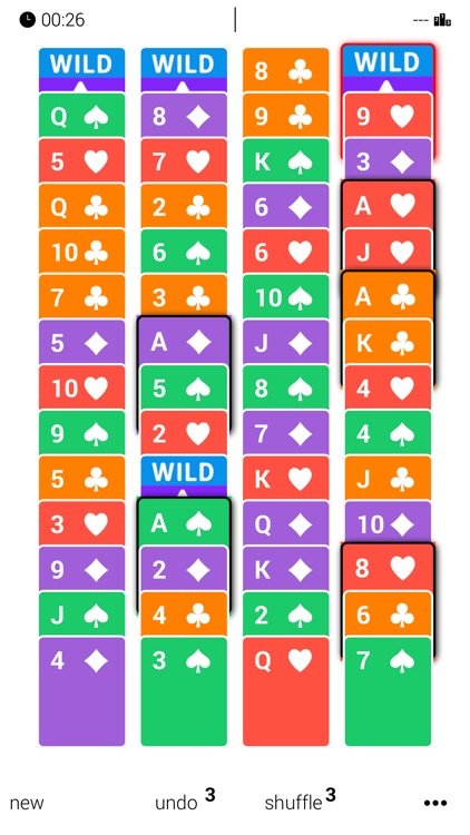 Number Solitaire by xiaolie ren