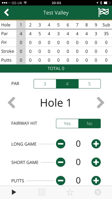 Golf Scorecard Plus - G2T screenshot 3