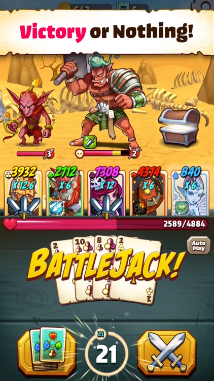Battlejack: Blackjack RPG screenshot-0