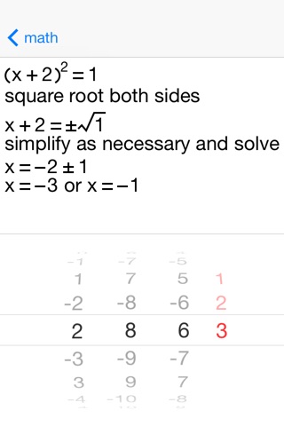 Quadratic Equations screenshot 3